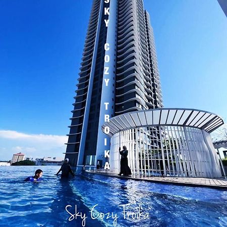 Sky Cozy Troika Residence, 1 Bedroom 4-6 Pax, 2 Bedrooms 6-8 Pax, Pool Vew, Sky & City View, Free Parking, Pool, Unlimited Wifi & Netflix Kota Bharu Extérieur photo