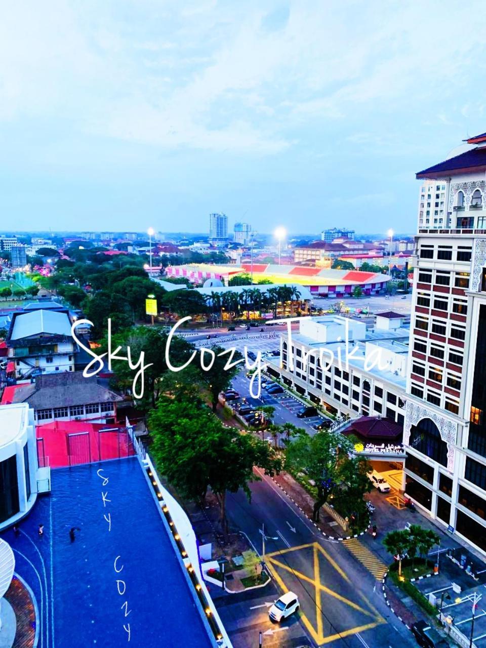 Sky Cozy Troika Residence, 1 Bedroom 4-6 Pax, 2 Bedrooms 6-8 Pax, Pool Vew, Sky & City View, Free Parking, Pool, Unlimited Wifi & Netflix Kota Bharu Extérieur photo